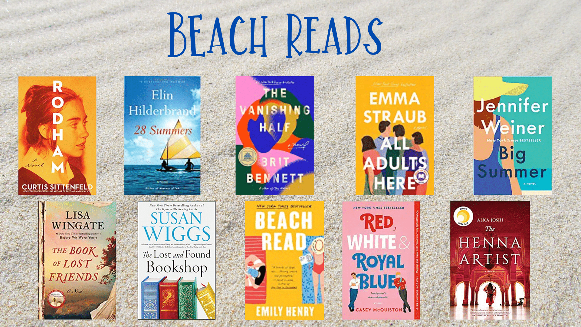 Beach Reads Plainfield Public Libraries